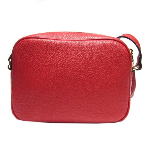 Gucci Leather Disco Bag in Red New with DUSTBAG - Picture 2 of 6